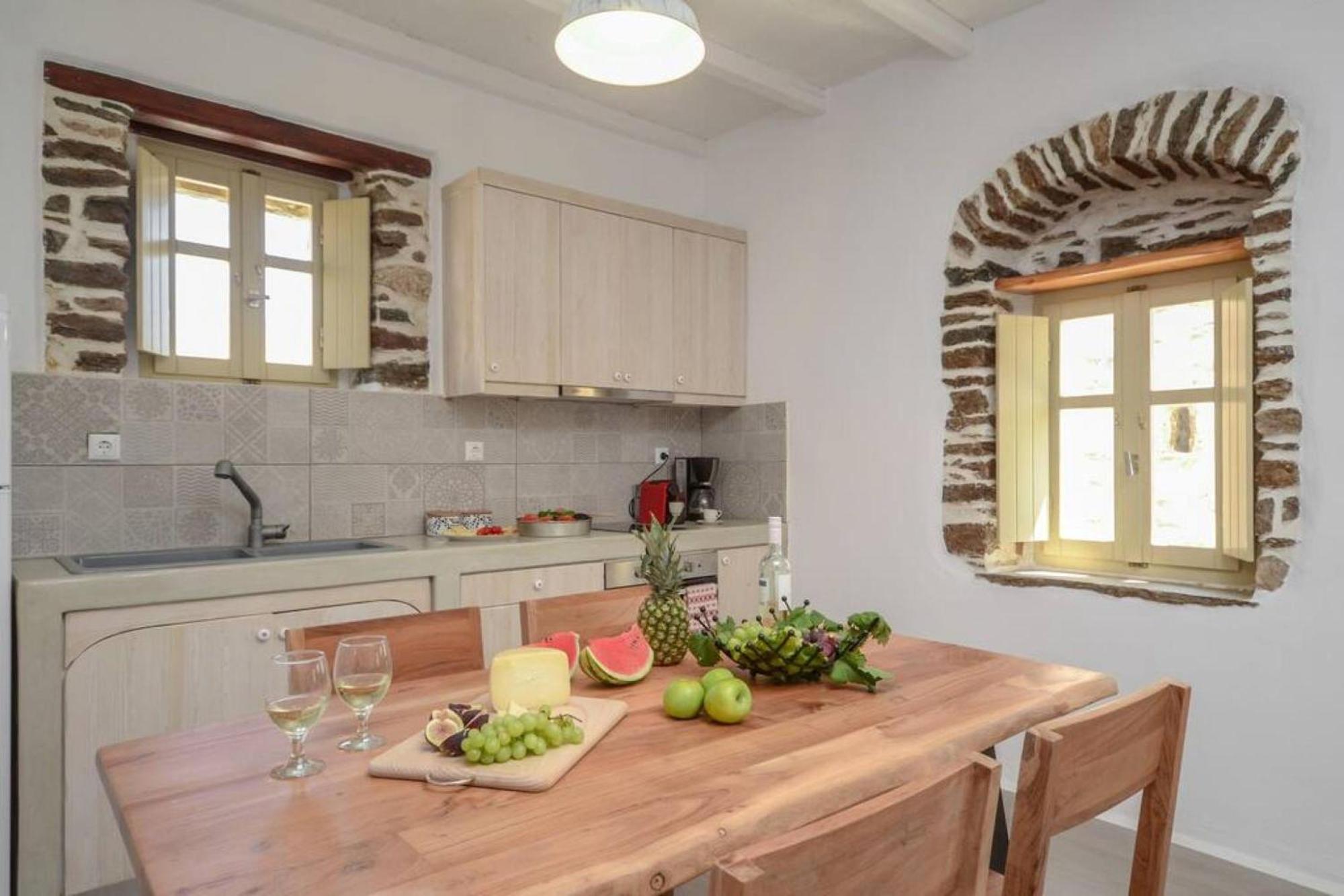 Ano Sangrion Villa Anthemion Naxos With Outdoor Jacuzzi מראה חיצוני תמונה