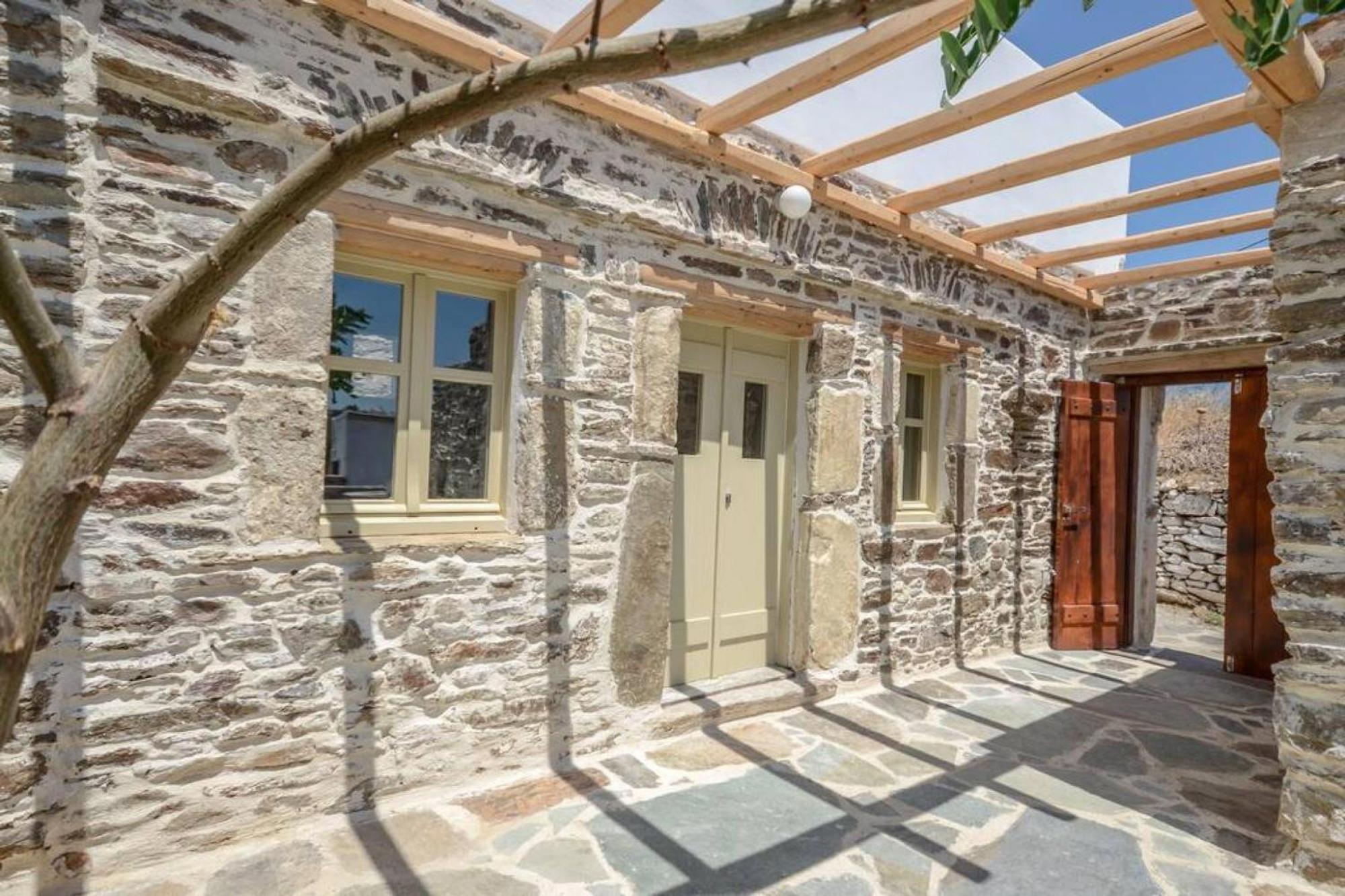 Ano Sangrion Villa Anthemion Naxos With Outdoor Jacuzzi מראה חיצוני תמונה